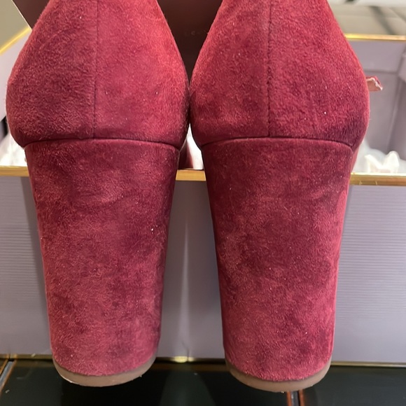 Louise et Cie Heels in Burgundy - Picture 3 of 10